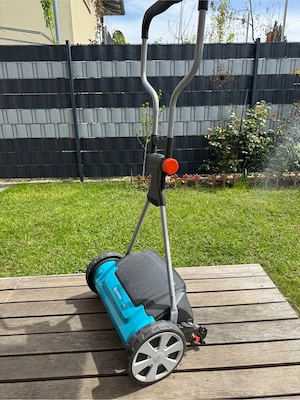 Spindelrasenmäher Gardena 400C mit Auffangkorb Bild 3