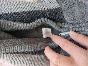 Gestrickte Kinder jacke Bild 2