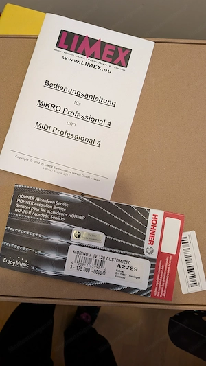 Hohner Morino IV 120 Customized  Bild 2