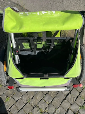 Kinderwagen Fahrradanhänger Croozer 2-Sitzer Bild 5