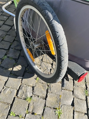 Kinderwagen Fahrradanhänger Croozer 2-Sitzer Bild 3