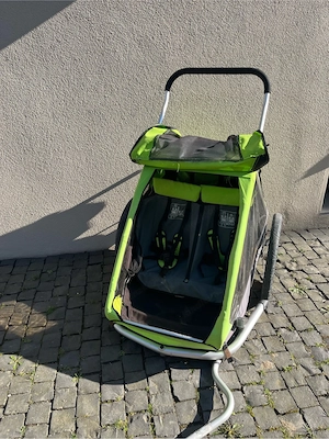 Kinderwagen Fahrradanhänger Croozer 2-Sitzer Bild 6