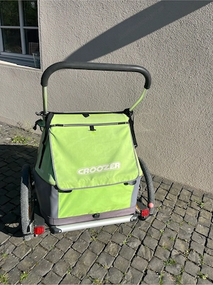 Kinderwagen Fahrradanhänger Croozer 2-Sitzer Bild 7