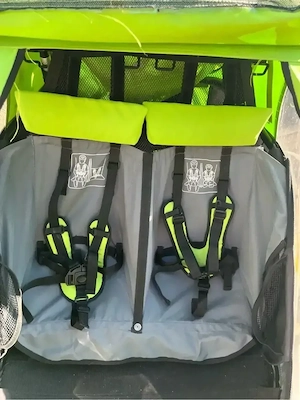 Kinderwagen Fahrradanhänger Croozer 2-Sitzer