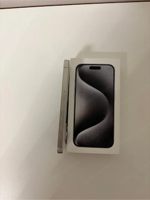 Iphone 15 Pro White Titanium 128 GB Bild 2