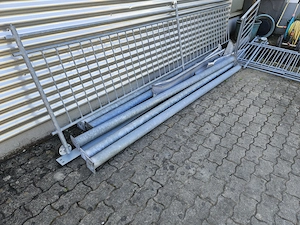 Verzinkte Stahlsäulen 2,8 m, 100 100 mm Bild 3