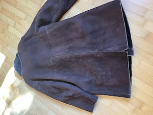 Lammfell Ledermantel Bild 2