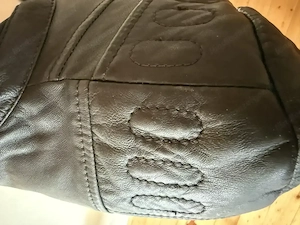 Bikerjacke echt Leder Bild 3