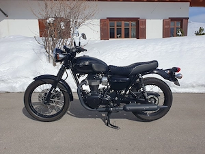 Verkauf Kawasaki W800, Black Edition Bild 5