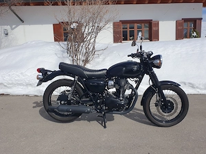 Verkauf Kawasaki W800, Black Edition Bild 2