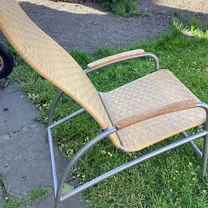 Rattan Gartenstuhl Bild 2