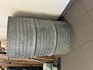 Stahlfass 200l verzinkt