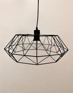 Hängeleuchte in geometrischer Optik Bild 2