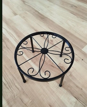 2 Metall Pflanzenständer neu