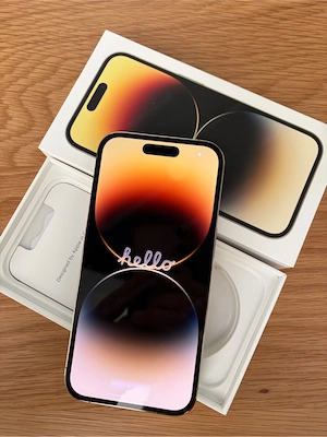 iPhone 14 Pro Gold 256GB Bild 3