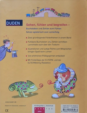 Buch Duden A bis Z und 1 bis 10 Bild 4