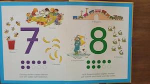 Buch Duden A bis Z und 1 bis 10 Bild 2