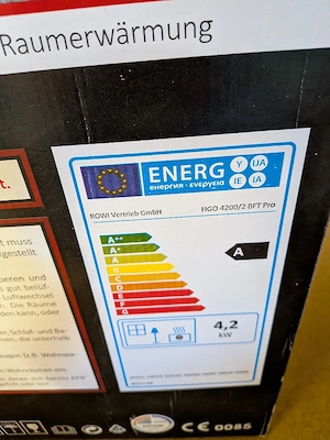 Rowi Gasheizofen Blue Flame Bild 4