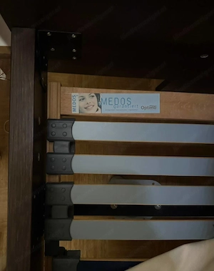 Doppelbett inkl. Lattenrost und Matratzen Bild 4