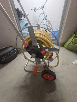 Gartenschlauch mit Trommel Bild 3