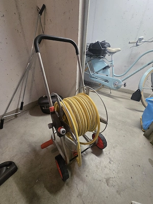 Gartenschlauch mit Trommel Bild 2