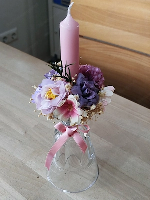 Tischdeko Kerze neu Bild 2