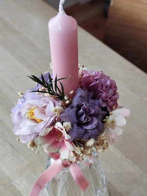 Tischdeko Kerze neu Bild 3