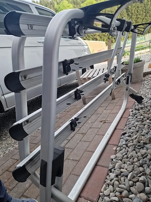 Original VW T5 Fahrradträger für die Heckklappe - Heckträger Bild 4