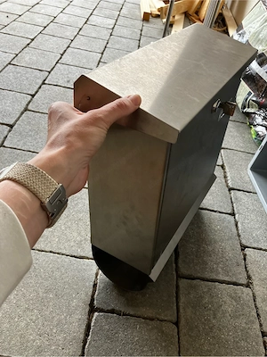 Briefkasten von Burg Wächter, Edelstahl Bild 2