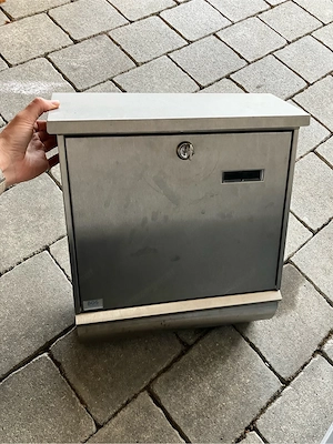 Briefkasten von Burg Wächter, Edelstahl Bild 5
