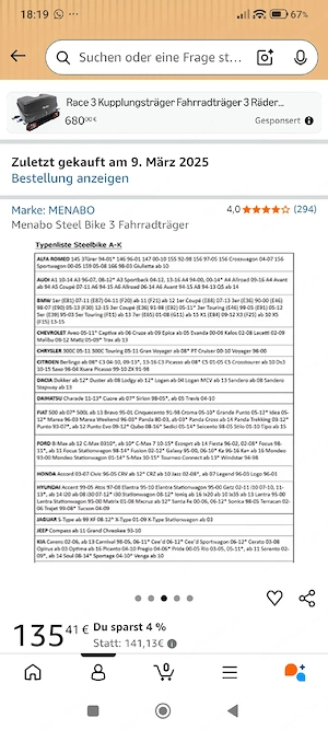 Fahrradträger Bild 3