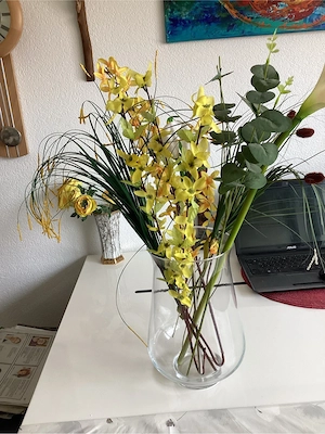 Große Glasvase Bild 2