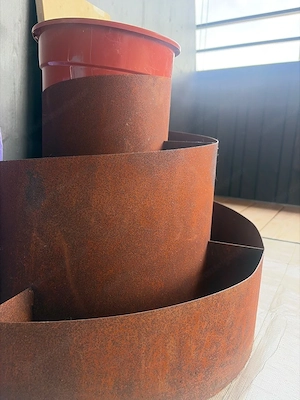 Metall Kräuterspirale 