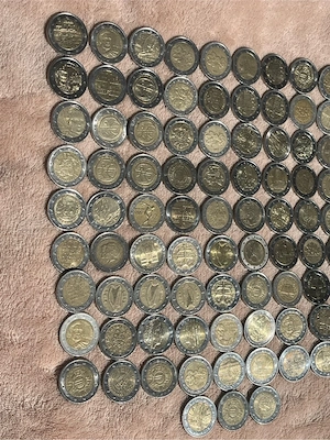 93x 2 Euro Münzen Sammlung Konvolut - Sondermünzen Gedenkmünzen Europa Mix Bild 4