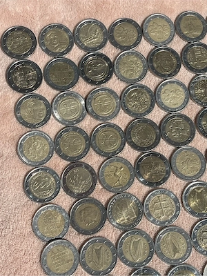 93x 2 Euro Münzen Sammlung Konvolut - Sondermünzen Gedenkmünzen Europa Mix Bild 2