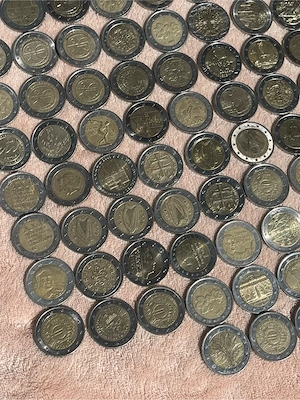93x 2 Euro Münzen Sammlung Konvolut - Sondermünzen Gedenkmünzen Europa Mix Bild 10