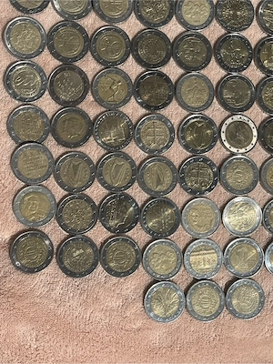93x 2 Euro Münzen Sammlung Konvolut - Sondermünzen Gedenkmünzen Europa Mix Bild 9