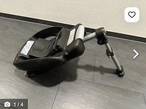 MaxiCosi Cabrio Fix inkl. Station Auto Bild 3