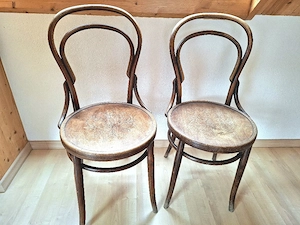 Antike Bugholzstühle Bild 2