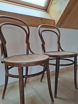 Antike Bugholzstühle Bild 3