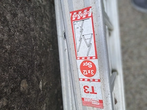 ALU Leiter ausziehbar 3x3,4 Meter