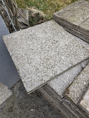 Waschbetonplatten 40x40 cm