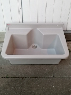 " Romay Sanitär" Waschtrog, Waschbecken Bild 5