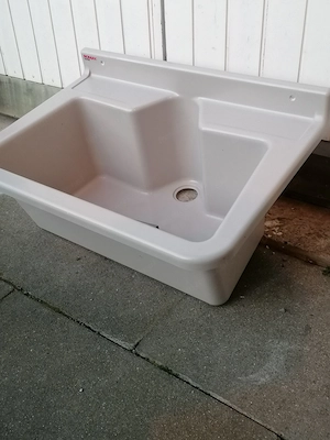 " Romay Sanitär" Waschtrog, Waschbecken Bild 4