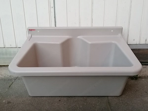 " Romay Sanitär" Waschtrog, Waschbecken Bild 3