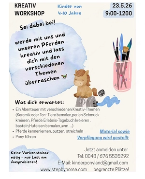 Kreativ Vormittag mit Pferden 
