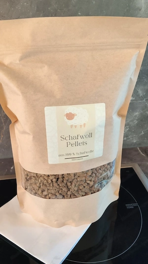 Schafwollpellets als dünger Bild 2