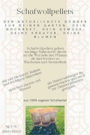 Schafwollpellets als dünger Bild 3