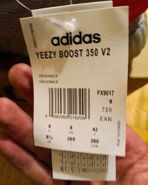 Adidas Yeezy Boost 350 V2  Tail Light" FX9017 Neu Bild 5