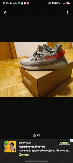 Adidas Yeezy Boost 350 V2  Tail Light" FX9017 Neu Bild 2